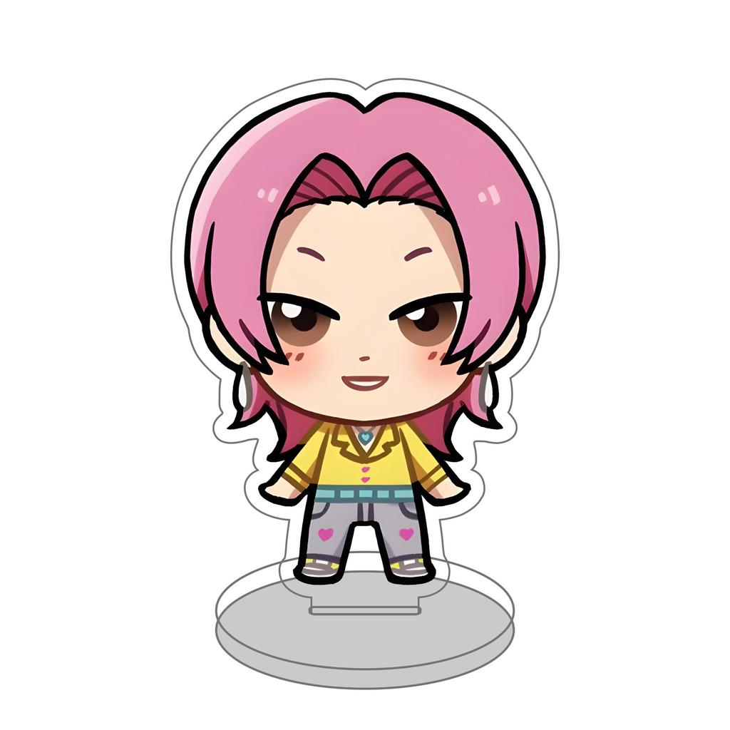 1-Piece Of K-POP Anime 10CM 2D Acrylic Stand Decoration For Bedroom, Living Room, Kitchen, Desk Decoration The Perfect Gift