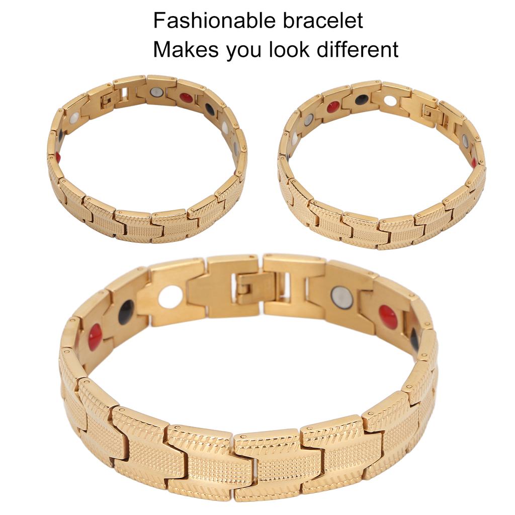 Brățări din Oțel Titan Magnetic pentru Pierderea în Greutate, Alinarea Durerii, Terapie, Bijuterii, Accesorii