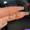Shiny Zircon Ear Cuff Non-Piercing Earrings Fashion Delicate Simple Silvery Mini Ear Clip Earrings Female Jewelry Gift Wholesale