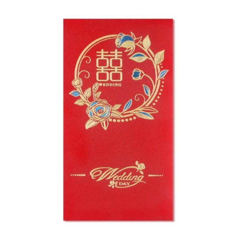 Бумажные Красные Конверты Красные Пакеты Денежные Пакеты Свадьба купить ...