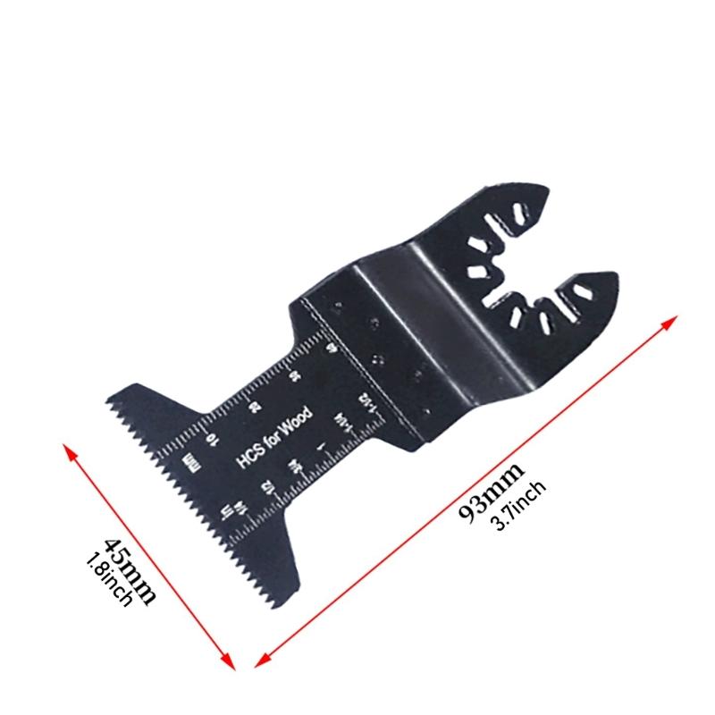 Upgrades Oscillating Tool Vane Fast Release Oscillating Sawblades Multipurpose for Precise Wood & Plastic Cutting