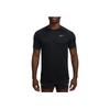 Nike Logo Round Neck Raglan Short Sleeve T-Shirt Men T-Shirts Black HV5203-010