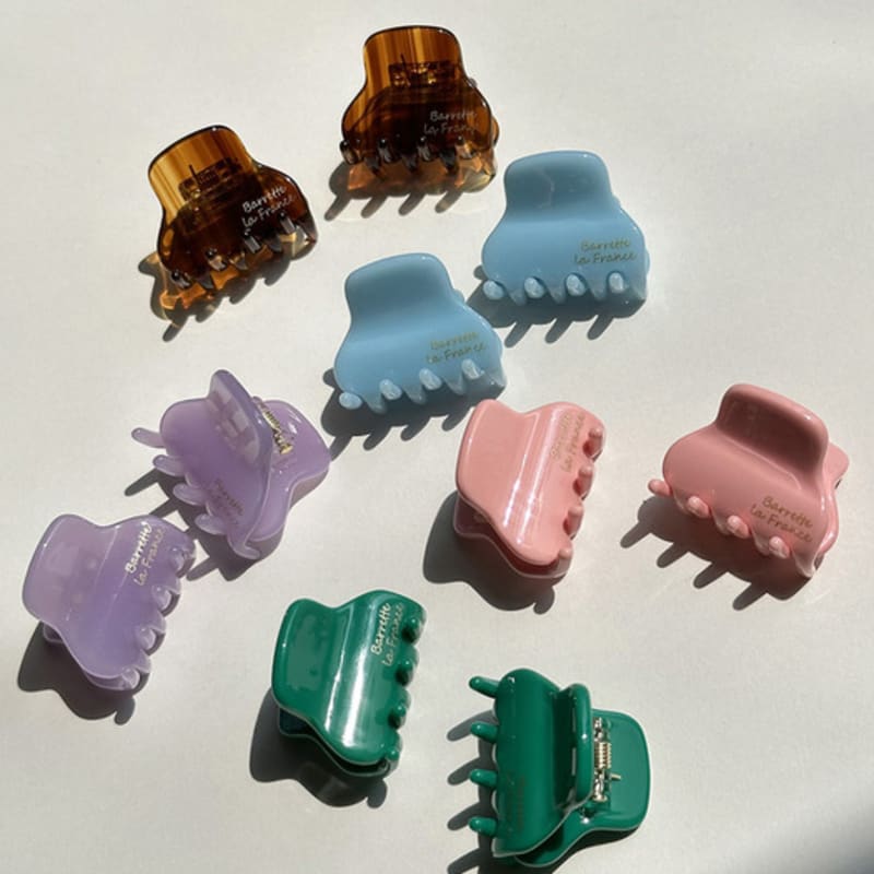 

mosxe Cotton candy hair clip (2set/5color) lavender