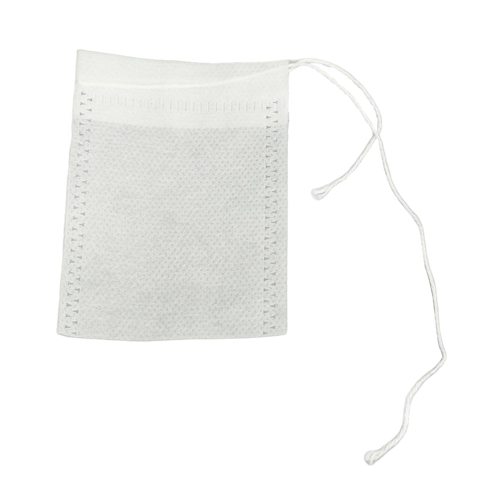 

500 шт. пакетиков для чая с завязками, из нетканого материала, пакеты для заваривания чая для рассыпного чая, китайской медицины