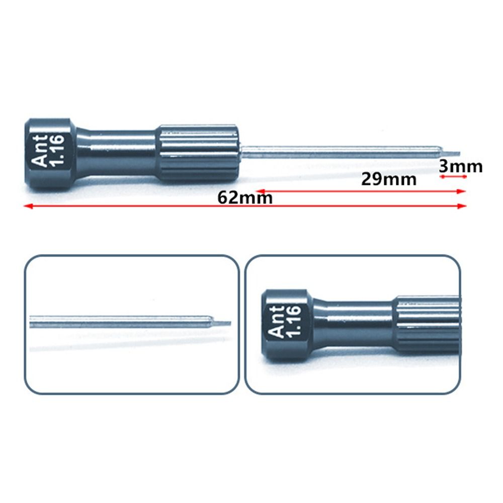 Mehrfarbiges Werkzeugset 6,2 cm Mikro-Schraubendreher Praktischer Technikerschraubendreher Dentallabor
