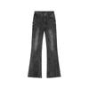 mm Stylish Black Gray Slight Stretch Denim