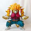 Anime Dragon Ball Z Saiyan Cumber Golden Great Ape 31cm Action Figures With Removable Mask Statue Desktop Ornament Figure Gift