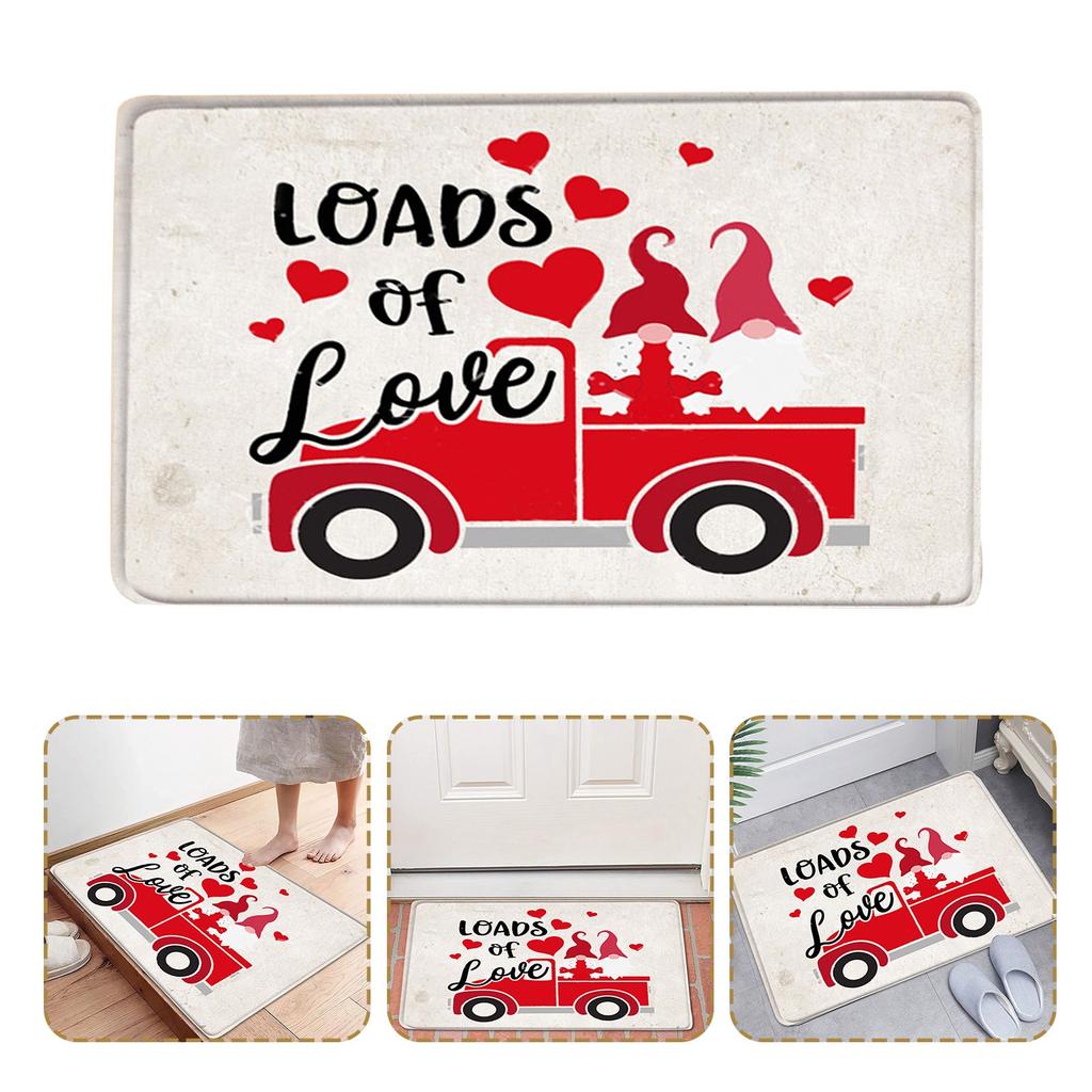 Valentinstag DekorationFußmatte Badezimmer Willkommen Boden Fußmatte