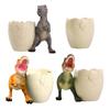 Dinosaur Pencil Cup Decorative Pen Cup Pencil Container Desk Decoration for Pen Pencil Makeup Tool Remote Control