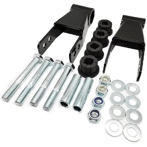 2" Leaf Spring Shackles Leveling Lift Kits Fit for Jeep Cherokee XJ 1984-1992 1993 1994 1995 1996 1997 1998 1999 2000 2001 Pair