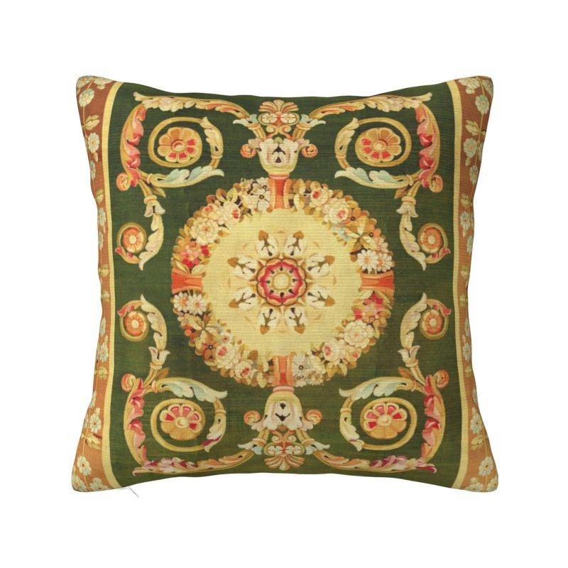Custom Aubusson Tapestry 18th Birth Of The Virgin Mary Luxury Pillow Cover Bedroom Decoration Vintage French Floral Car Cushion