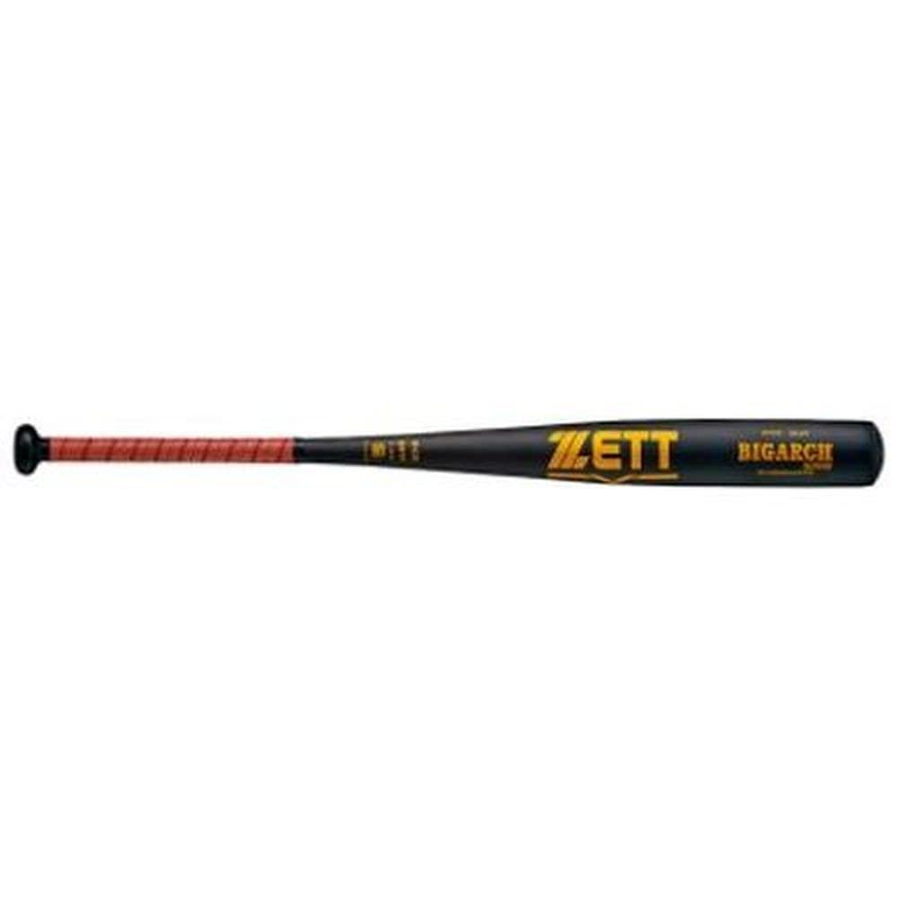 ZETT Big Arch 260Z Hard Baseball 900g Average Black Made in BAT12083 Bat, Extra-Super Duralumin, 83cm, Weight, (1900), Japan,