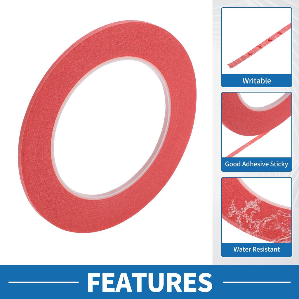 Taśma malarska ABSOPRO Łatwa do usunięcia, 0,1" x 18,9" (48m), Taśma Maskująca Master, Różowa