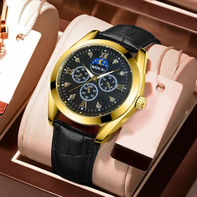 New Fashion Casual Men Sports Watch Top Brand Luxury Men Wristwatch Leather Quartz Watches Male Clock Relogios Masculino