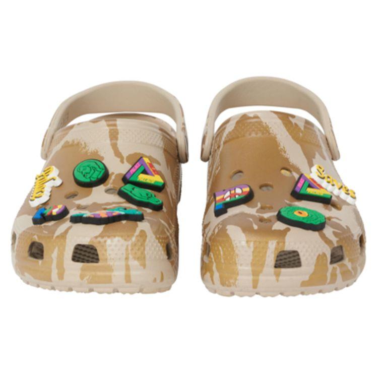 Palace x Crocs Classic Clog Tan Camo Sneakers da Uomo 207451-960
