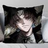 Chrollo Lucilfer Anime HHUNTER X HUNTER Pillow Case Fashion Square Pillowcase Bedroom Sofa Room Ins Decoration Leisure