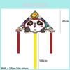 Weifang Hongyun Cartoon Children's Triangle National Style Panda Kite Factory Direct Sales