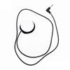 Helm-Ohrhörer-Headset mit Einzelnem Lautsprecher, 3,5-mm-1m-Kabel, Routenführung und Musikunterstützung für die Verwendung im Ohrbeutel im täglichen Straßenverkehr