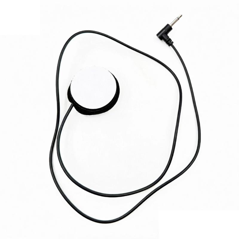 Helm-Ohrhörer-Headset mit Einzelnem Lautsprecher, 3,5-mm-1m-Kabel, Routenführung und Musikunterstützung für die Verwendung im Ohrbeutel im täglichen Straßenverkehr