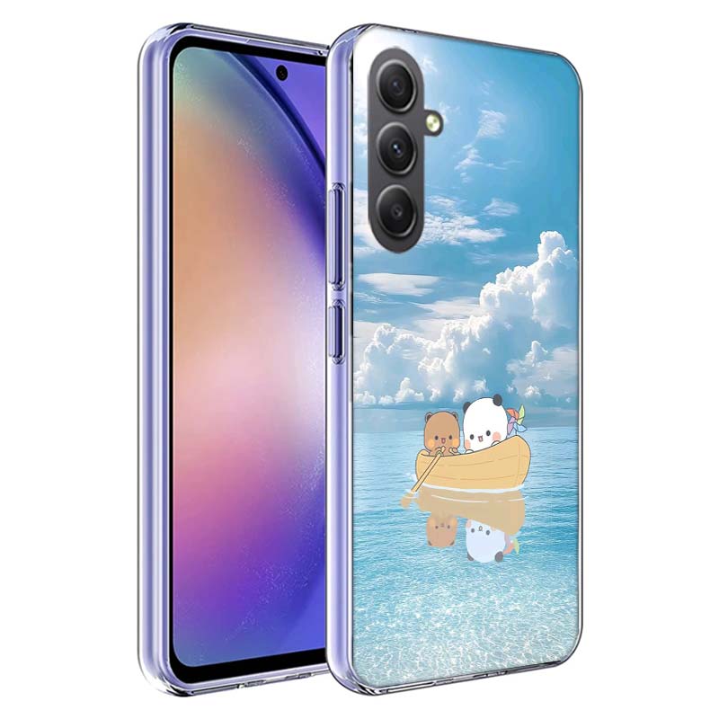 Cute BuBu DuDu Phone Case for Samsung A17 A37 A57 A07 A16 A26 A36 A56 A06 A02S A12 A22 A32 A52S A04S A14 A24 A34 A54 A03 A13 A33