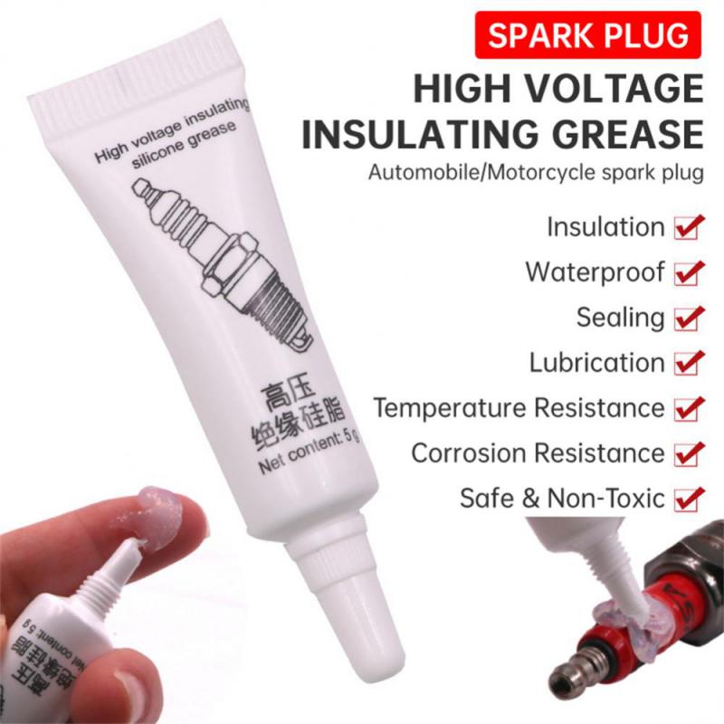 1~10PCS Automobile Spark Plug High Voltage Insulating Grease Ignition Coil Silicone Grease High And Low Temperature Corrosion