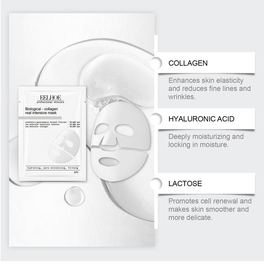 Eelhoe Tightening Collagen Face Mask Hydrating Rejuvenating Threeinone For Smooth Skin