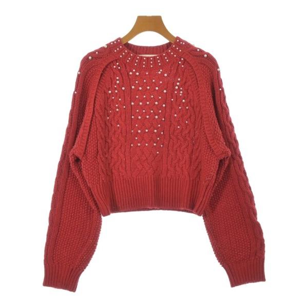 LILY BROWN Lily Brown Knit Sweater Women s F Red [Used] [Secondhand]