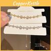 Star Jewelry Star Shape Zircon Bracelet With Gold Finish For Women Gift Ideas