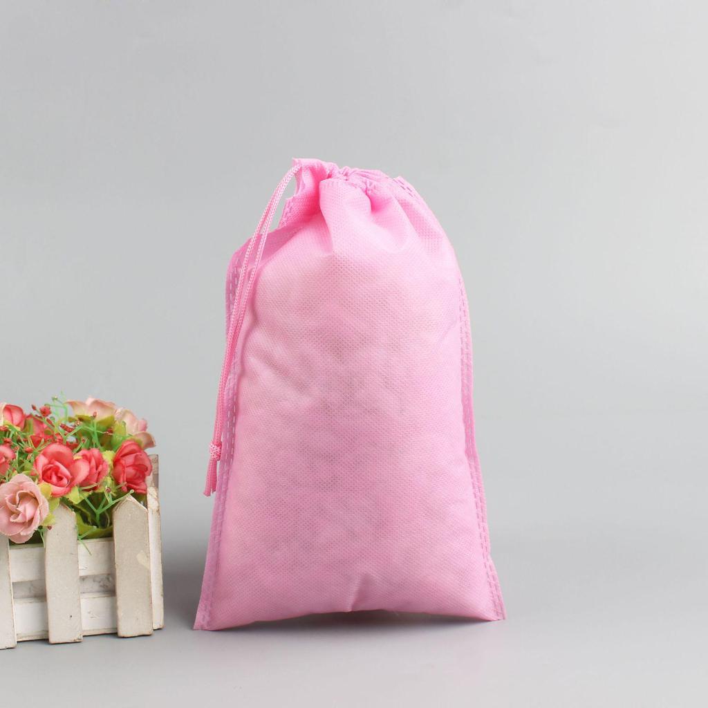 Non-Woven Drawstring Bags for Shoes, Clothing, Toys & More - Dustproof Storage with Custom Logo Printing