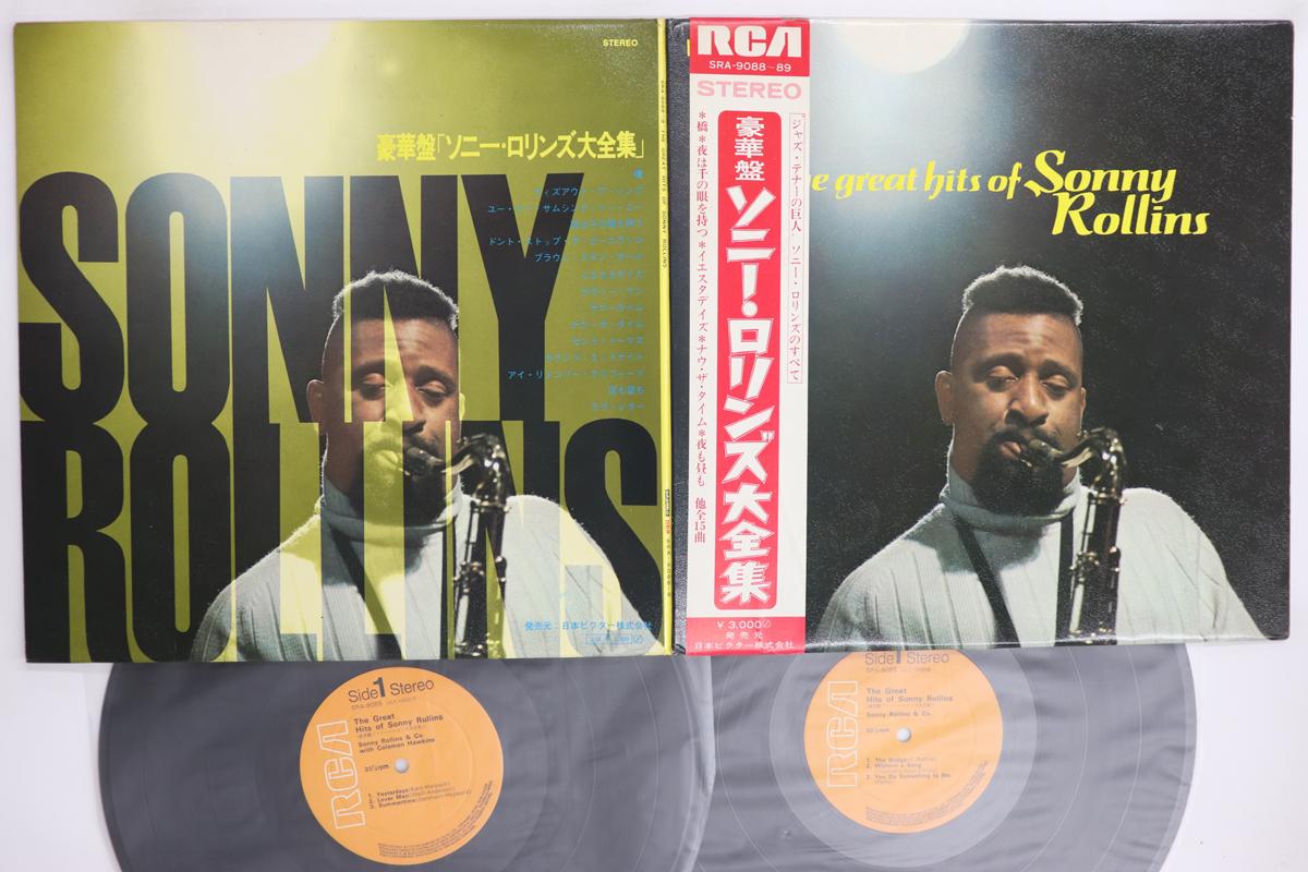 

LP Record SONNY ROLLINS Great Hits Of Sonny Rollins SRA90889 RCA Japan Obi Jazz Used