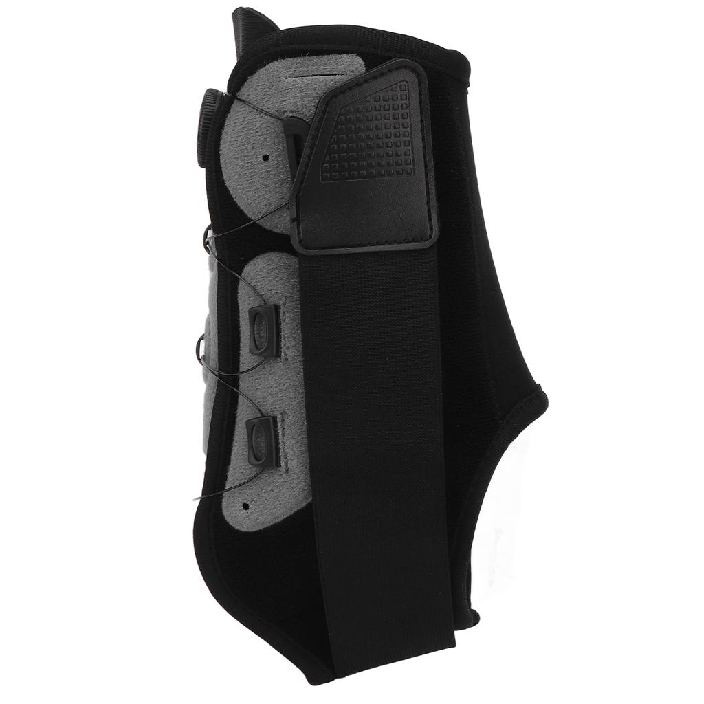 Knöchelorthese Drehknopf Verstellbar Bequem Fußstabilisator zur Unterstützung Operation Erholung Stabilität L