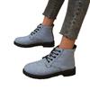 Large Size Martin Boots Women's Spring and Autumn New Student Lace-up Short Boots Single Boots