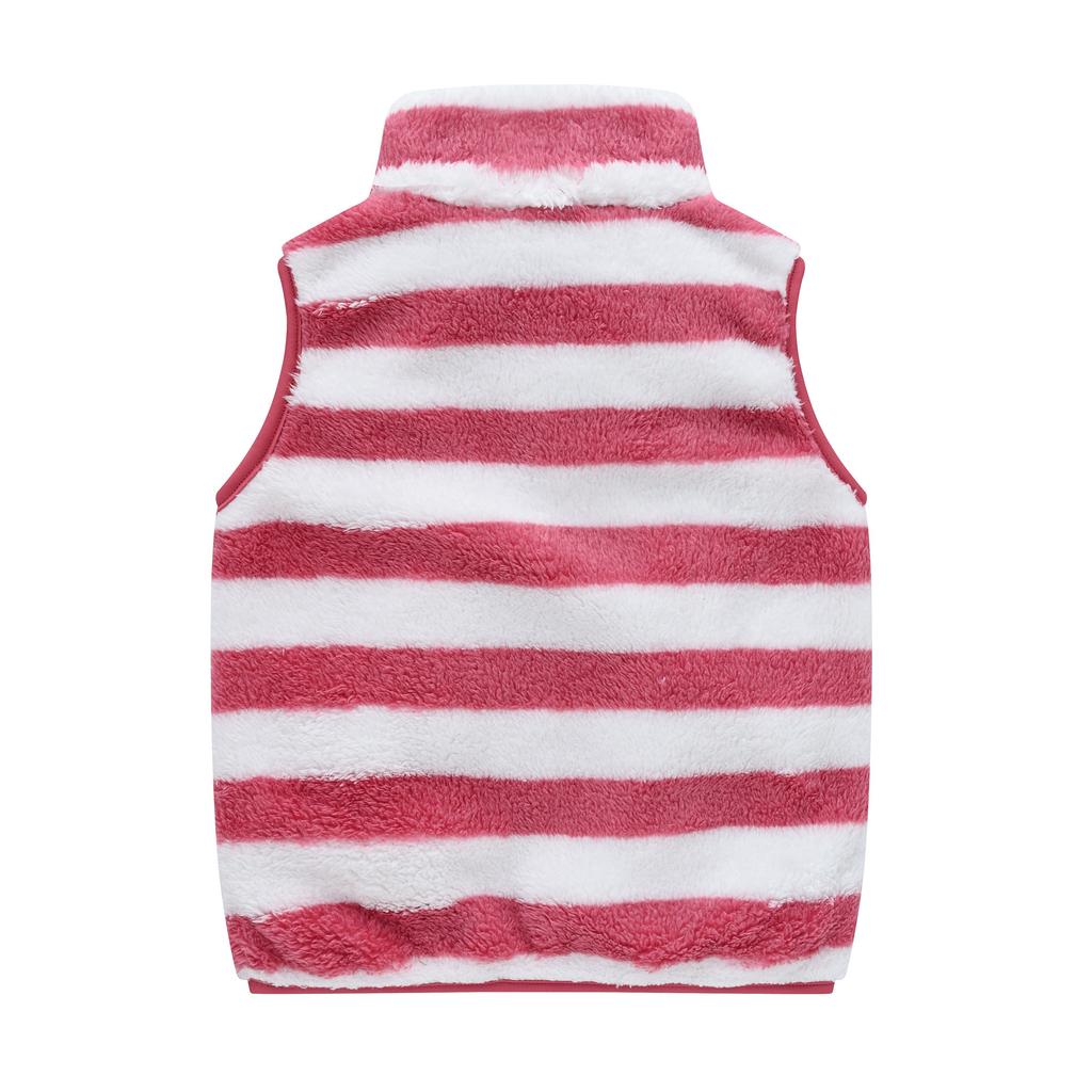 Lässige warme Samtweste für Jungen und Mädchen in mittlerer und großer Kindergröße, koreanische Version mit Taschen, Stehkragen, Pulloverweste, Jacke