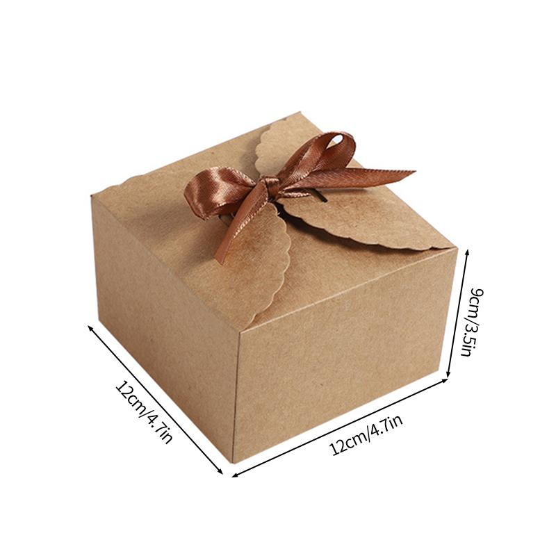 Gift Boxes Cardboard Box Kraft Paper Gift Box Candy Cookie Chocolate Dessert Present Packaging Box Cajas Para Regalo