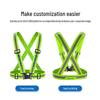 Adjustable Elastic Reflective Straps for Nighttime Cycling and Running Safety