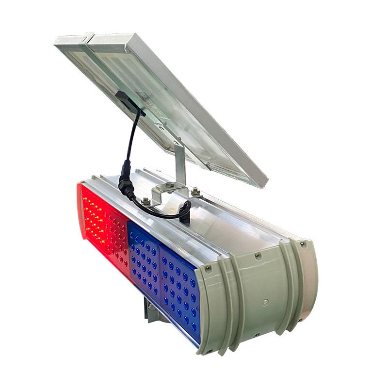 

Milin Solar Powered Red/Blue Strobe Warning Light Standard