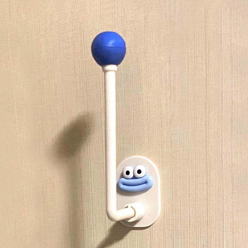 Vtipné Oči Velká Ústa Design Žena Vlasové Kroužky a Kruhy Nástěnný Stojan Úložný