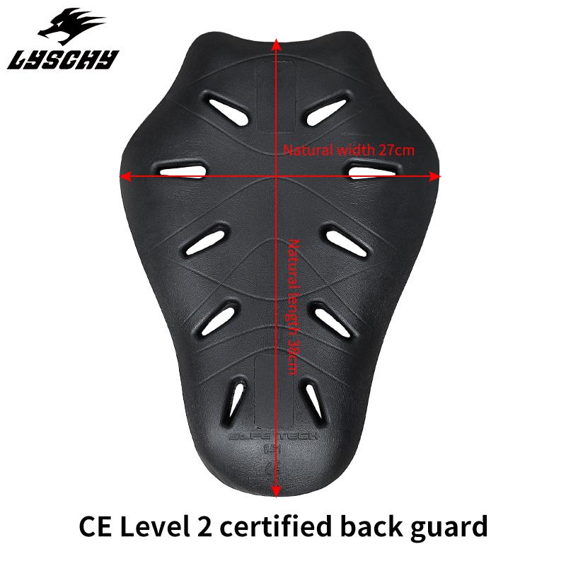 CE Level 2 Certification Protective Gear For Motorcycle Jacket Back Protector Thicken Elasticity Rider Armor Back Spine Pads