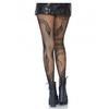 Collants résilles serpents noirs femme - halloween - tailles 36 à 46