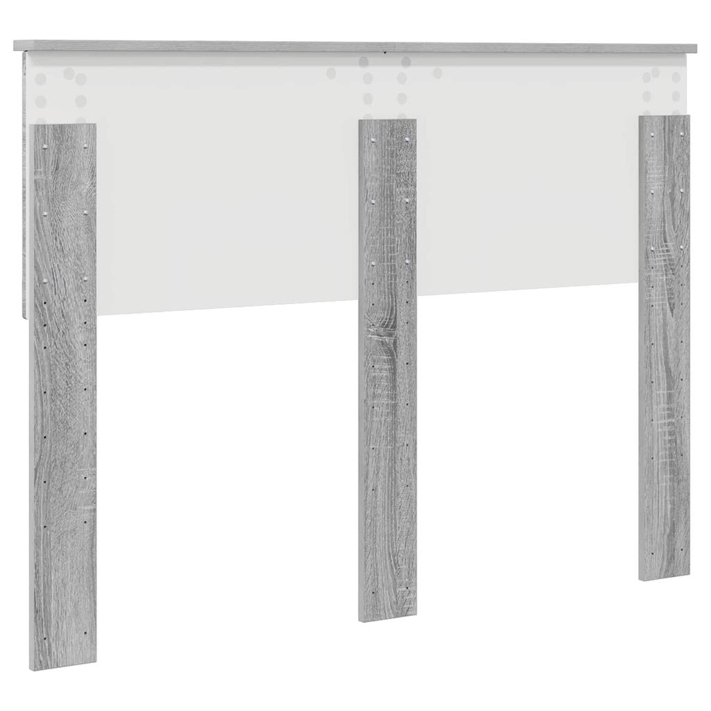 Headboard Grey Sonoma Wood Based Material