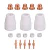 18pcs Plasma Cutter Consumables Lightweight Portable Plasma Cutting Machine Consumables for CUT?40