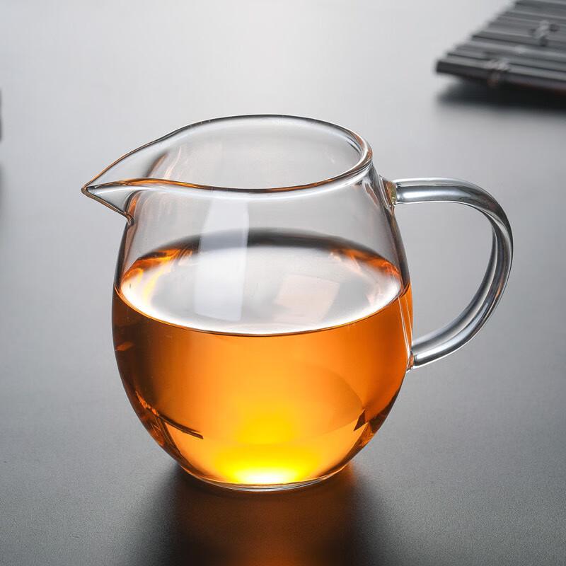 Shangqi 550ml Square Glass Fairness Cup & Tea Divider