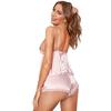Sleepwear Women's Summer Suspender Lace Mesh Sexy Home Clothing Set