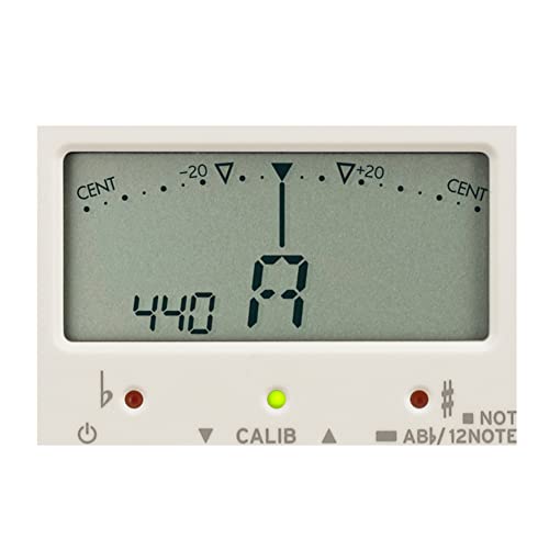 KORG Chromatic Tuner CA-2 Ideal for Brass Band, Orchestra, Guitar, Vocal Music, Acapella, Personal Practice, 200 Hours of Continuous Operation