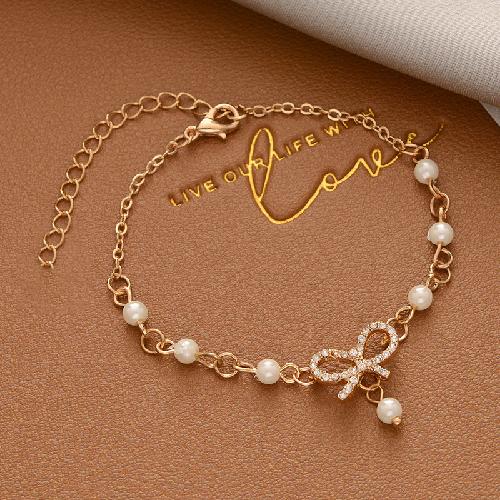 Personality Double Layer Bracelet for Womem Girls Irregular Knot Bangles Elegant Simple Design Fashion Party Style Jewelry Gifts