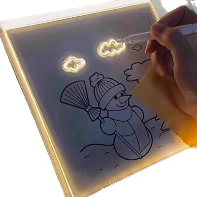 Children's Glowing Doodle Board: Fluorescent Tracing & Painting Toy