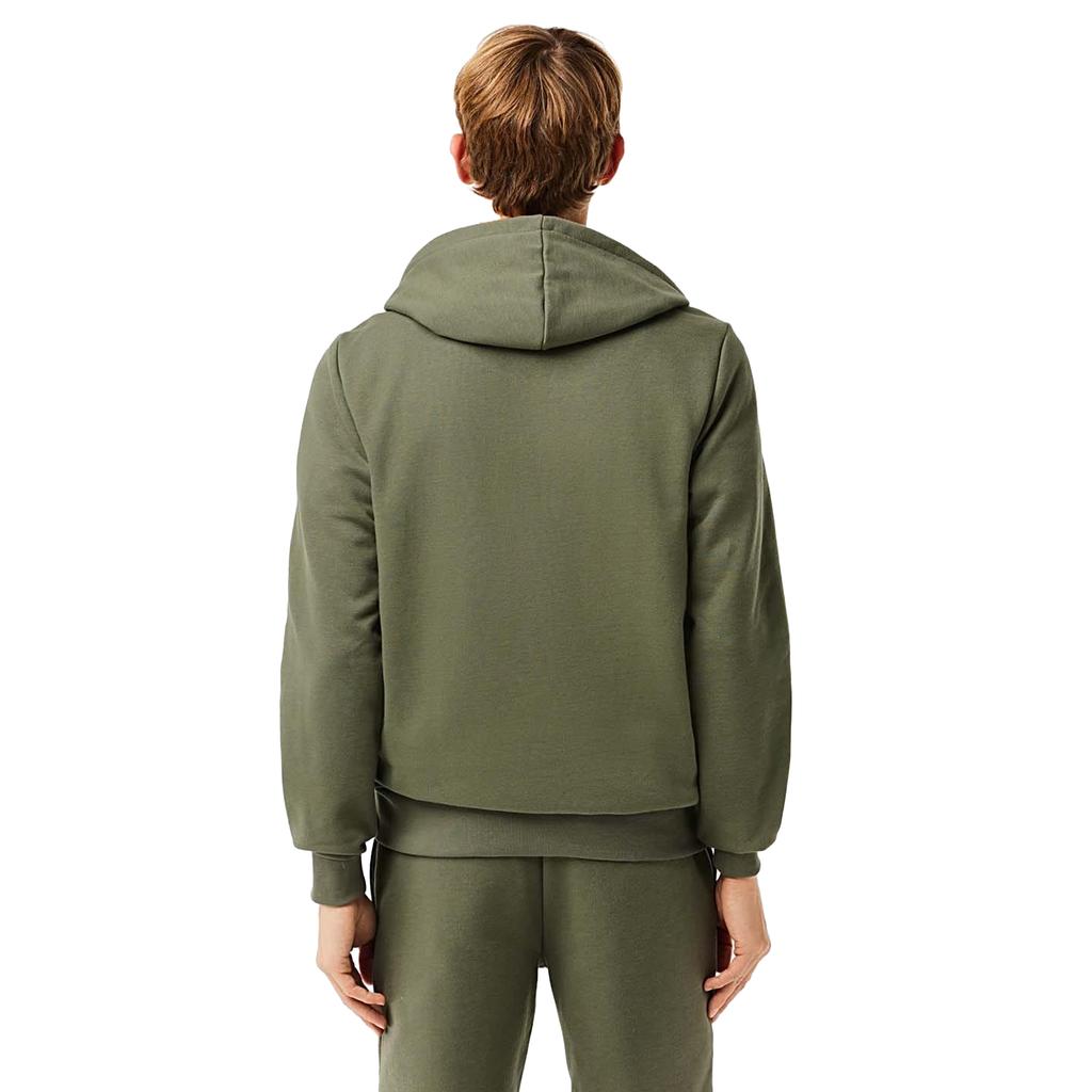 Lacoste Men's Organic Cotton Full Zip Hoodie