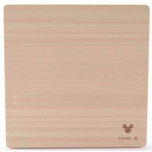YAXEL Disney Hinoki Cutting Board (Small) Mickey Silhouette