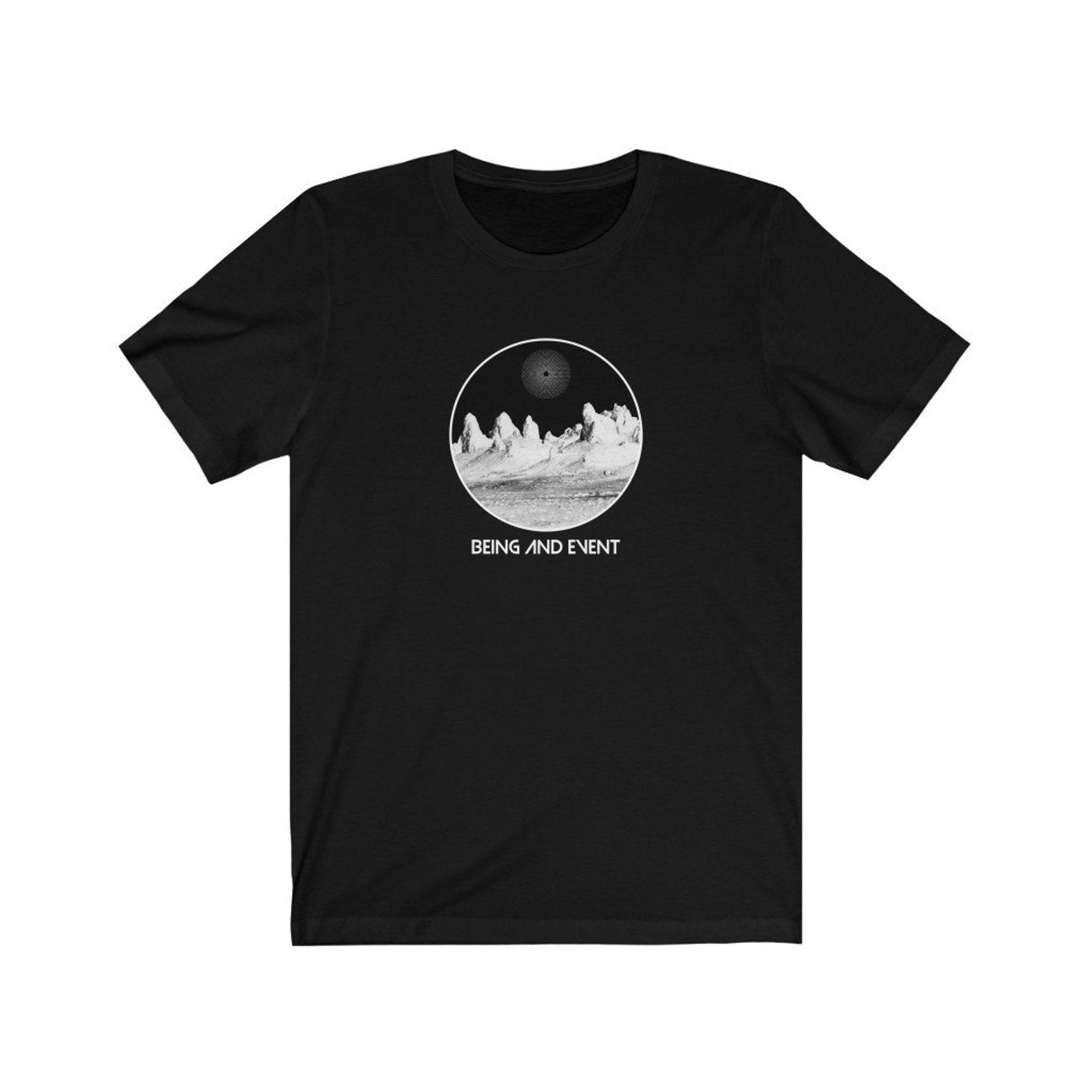 Badiouesque Being and Event Philosophy T-shirt S