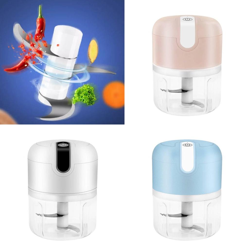 Elektrischer Knoblauchhacker Leistungsstarkes ABS-Material Moderner und schlichter Stil